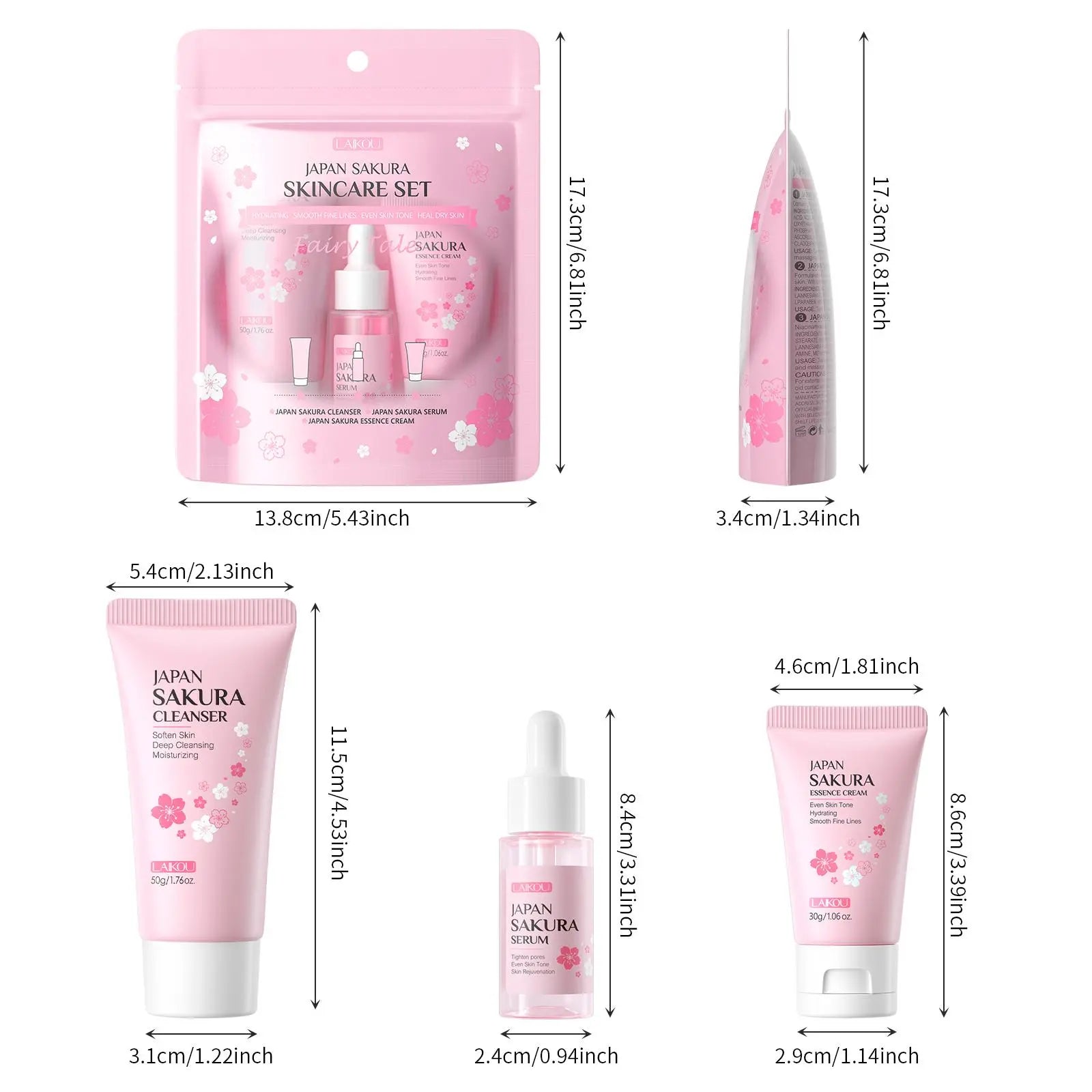 Sakura Facial Skincare Kit